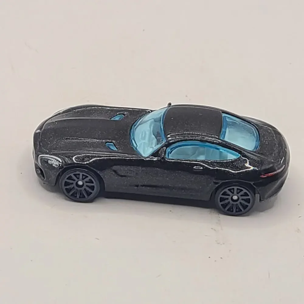 '15 Mercedes-AMG GT Hot Wheels 2018 Nightburnerz #142 Black 10SP 1:64 Loose